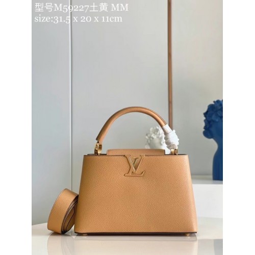 Louis vuitton CAPUCINES MM M59227 abricot