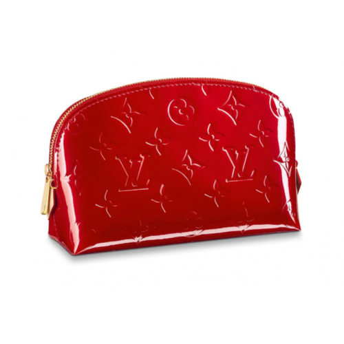 Louis vuitton Monogram Vernis POCHETTE COSMETIQUE M90172 rouge