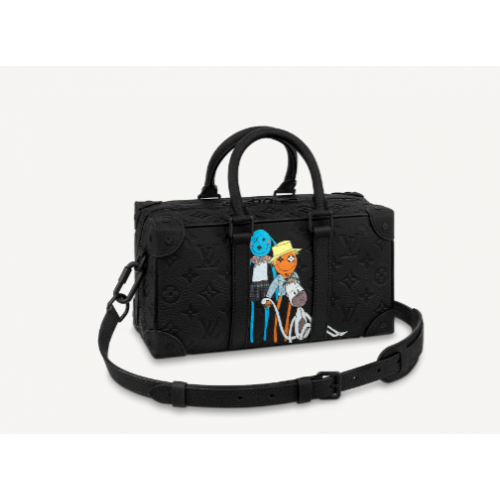 Louis vuitton SPEEDY SOFT TRUNK M57410 black