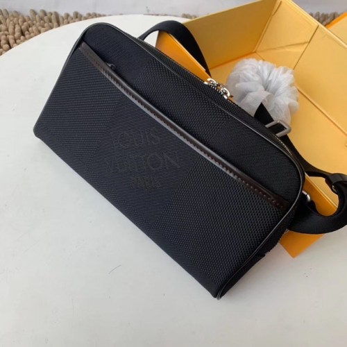 Louis vuitton original BUMBAG Poche M93619 noir