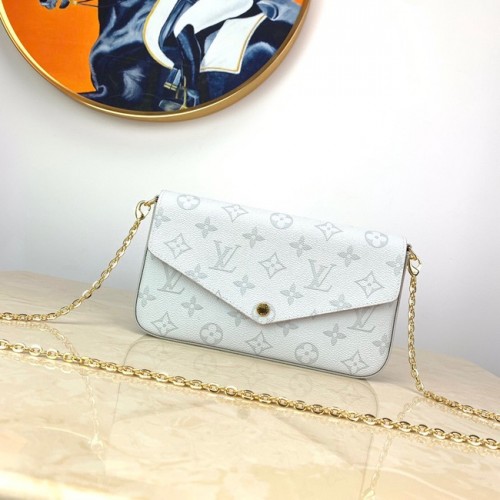 Louis vuitton original Chain bag M61276 blanc