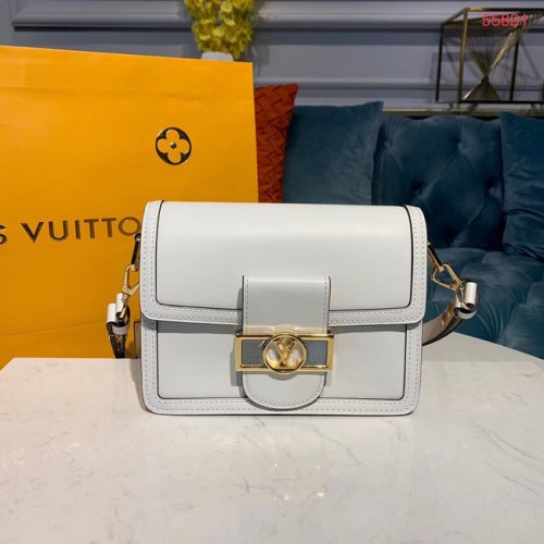Louis vuitton original DAUPHINE MM M55735 blanc