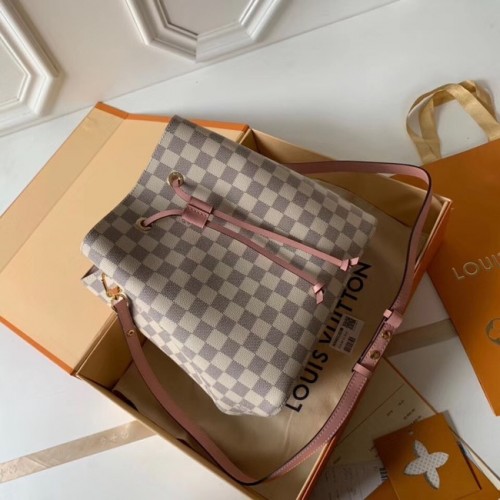 Louis Vuitton original Damier Azur NEONOE N44022 rose