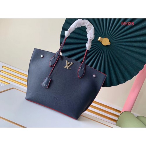 Louis Vuitton Original LOCKME GO M55028 Bleu Royal