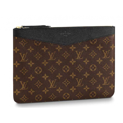 Louis vuitton Original Monogram Canvas DAILY POUCH M62048 noir
