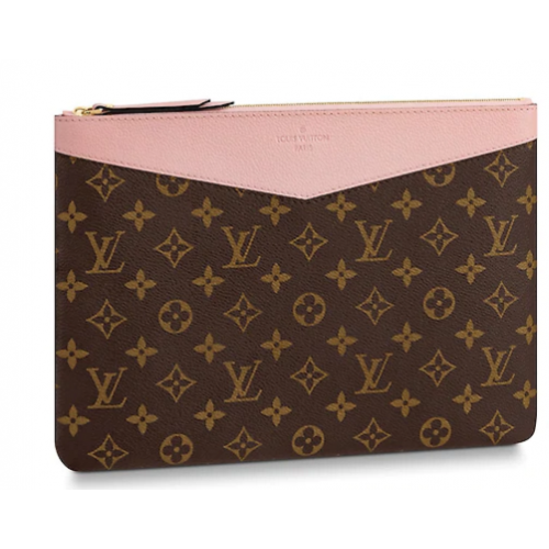 Louis Vuitton Original Monogram Canvas DAILY POUCH M62048 rose