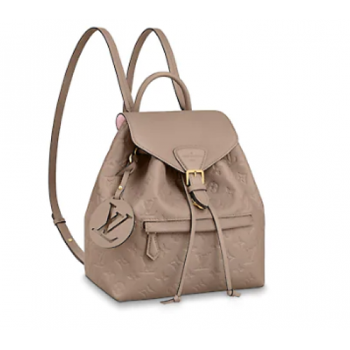 Sac à dos Louis Vuitton original Montsouris M45205 gris