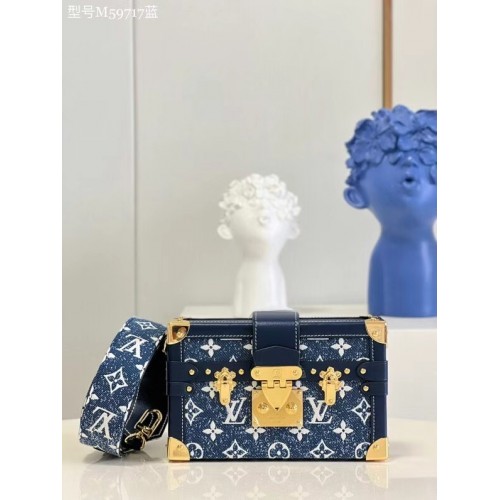 Louis vuitton original PETITE MALLE M59717 bleu