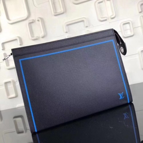 Louis vuitton original POCHETTE VOYAGE MM M30577 noir