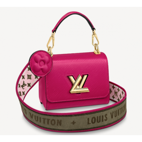 Louis Vuitton original TWIST MM M57050 Agathe Rose Rose