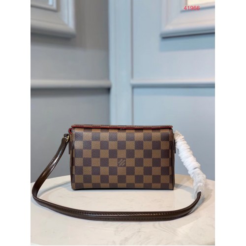 Cuir d'origine Louis Vuitton Toile Damier Ebene M41966