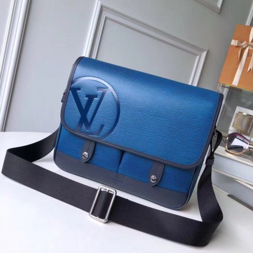 Louis vuitton cuir d'origine M53494 bleu
