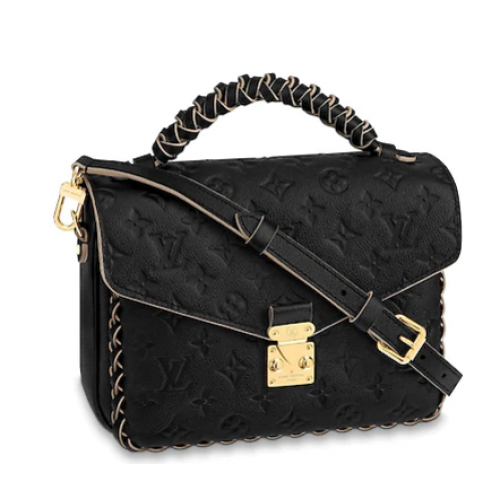 Louis vuitton original mongram empreinte POCHETTE METIS M43942 Noir