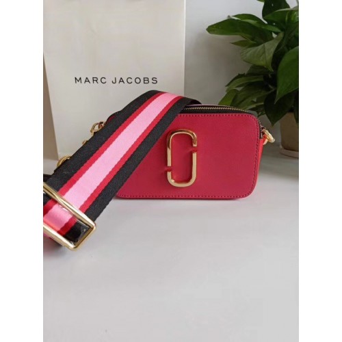 MARC JACOBS Sac bandoulière en cuir Saffiano Snapshot 23768