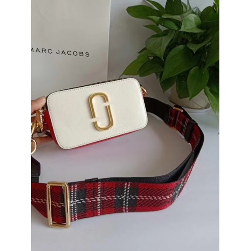 MARC JACOBS Sac bandoulière en cuir Saffiano Snapshot 23770