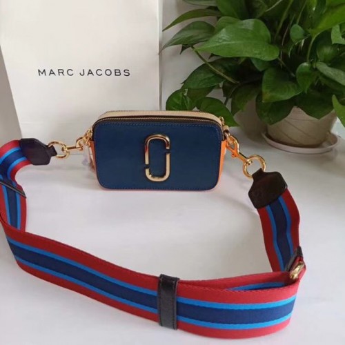 MARC JACOBS Sac bandoulière en cuir Saffiano Snapshot 23778