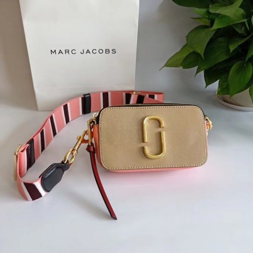 MARC JACOBS Sac bandoulière en cuir Saffiano Snapshot 23781