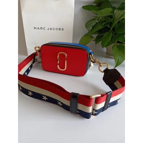 MARC JACOBS Sac bandoulière en cuir Saffiano Snapshot 23782