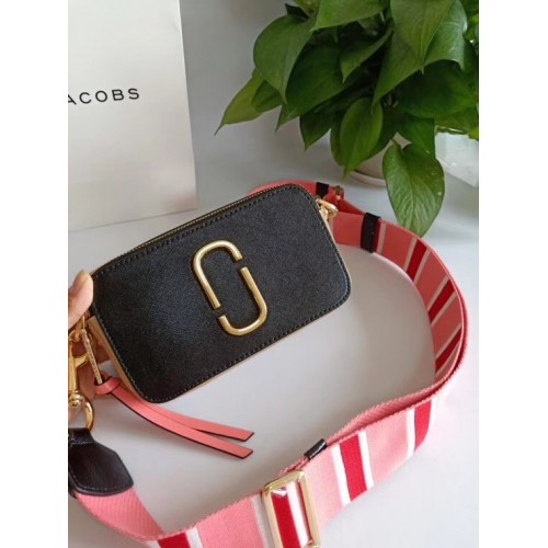 MARC JACOBS Sac bandoulière en cuir Saffiano Snapshot 23783