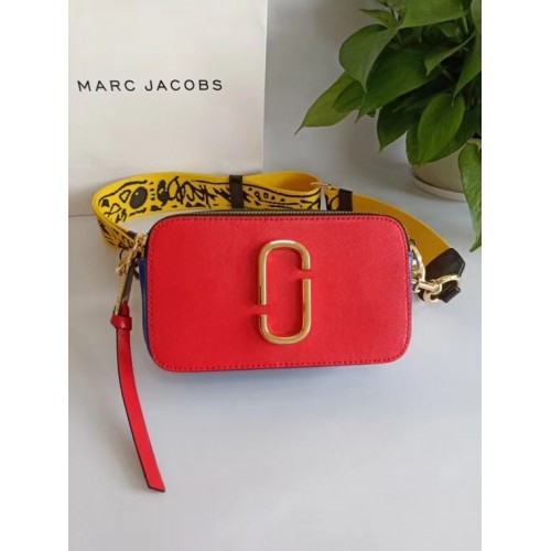 MARC JACOBS Sac bandoulière en cuir Saffiano Snapshot 23784