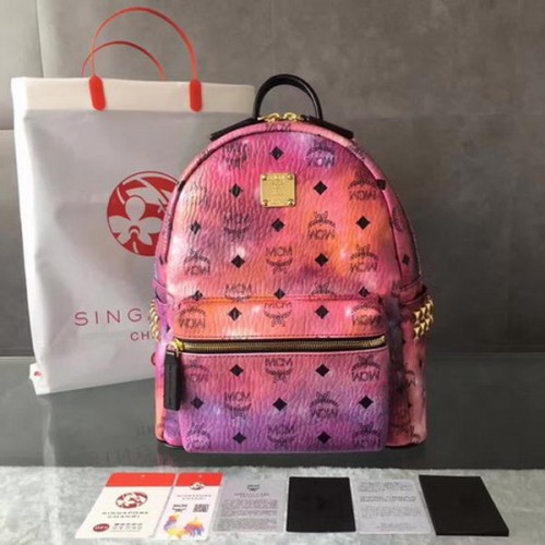 MCM Medium Top Studs Sac à dos MCM0039 Violet