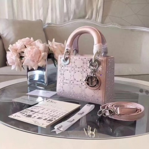 MINI LADY DIOR-TAS VAN SATIJN M0500PRTC rose