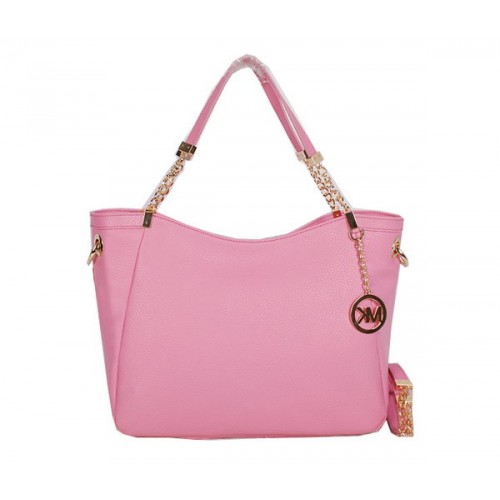 Michael Kors Jet Set Sac De Voyage Cuir Grainé MK0913 Rose