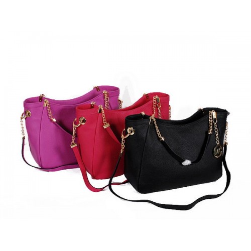 Michael Kors Jet Set Sac de voyage en cuir grainé MK8706