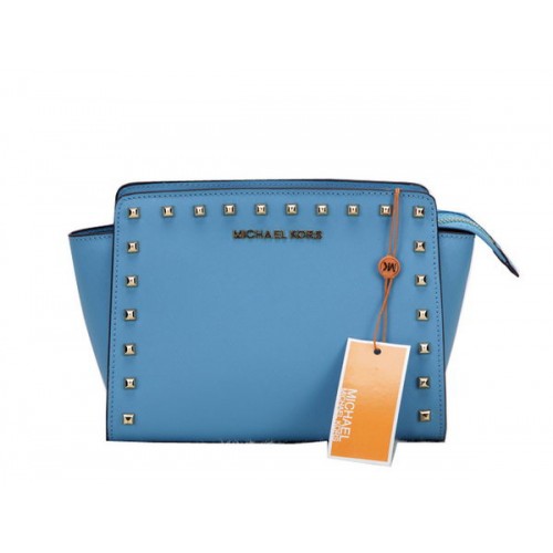Michael Kors MK1869 RoyalBlue Mini sac messager Selma
