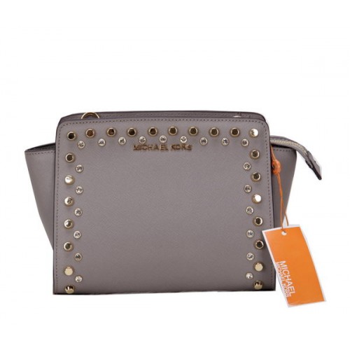 Michael Kors MK1879 Gris Mini sac messager Selma