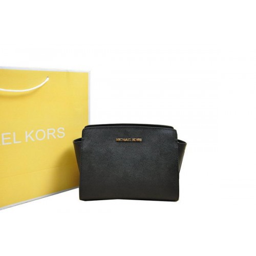 Michael Kors Mini sac messager Selma noir