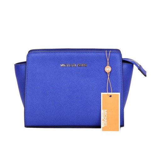 Michael Kors Mini Selma Messenger Bag MK1869 Bleu