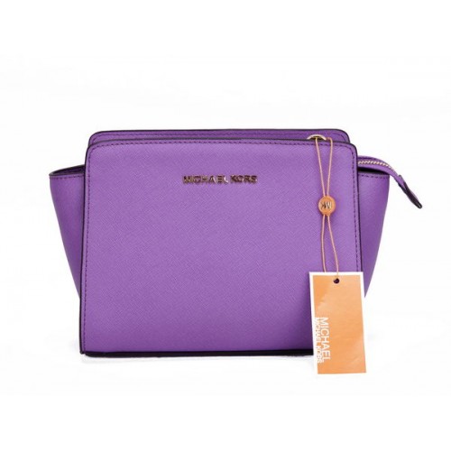 Michael Kors Mini Selma Messenger Bag MK1869 Lavande Violet