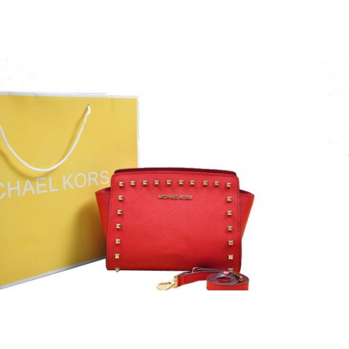 Michael Kors Mini Selma Messenger Bag MK1888 Rouge
