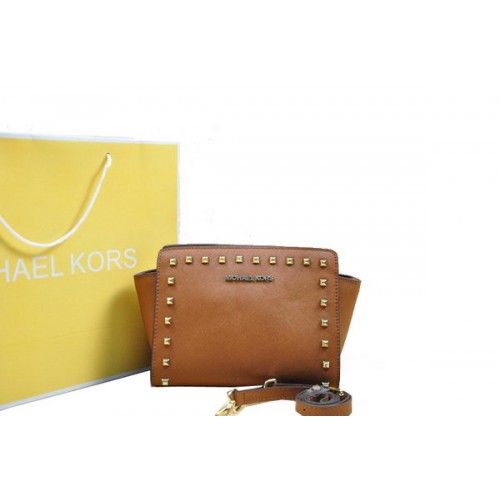 Michael Kors Mini Selma Messenger Bag MK1888 Blé