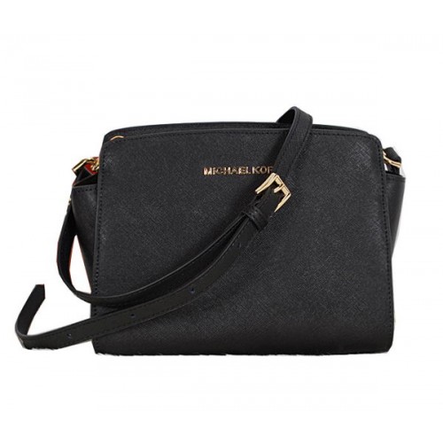 Michael Kors Mini sac messager Selma MK8701 Noir