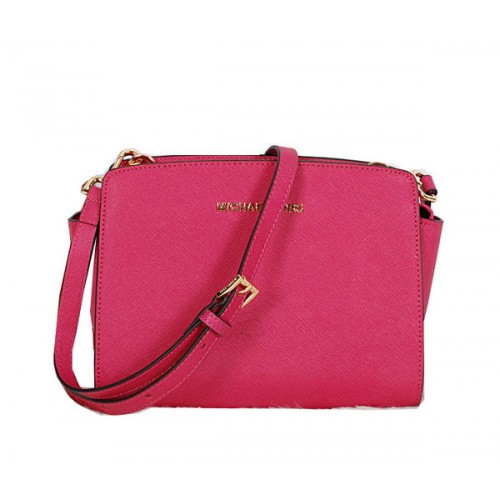 Michael Kors Mini sac messager Selma MK8701 Rose