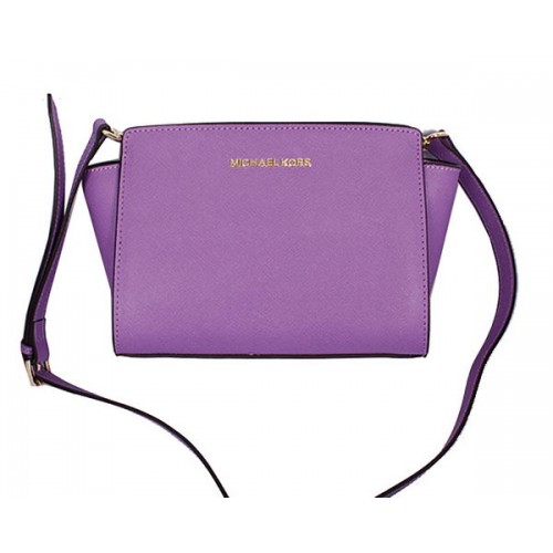 Michael Kors Mini Selma Messenger Bag MK8710 Violet