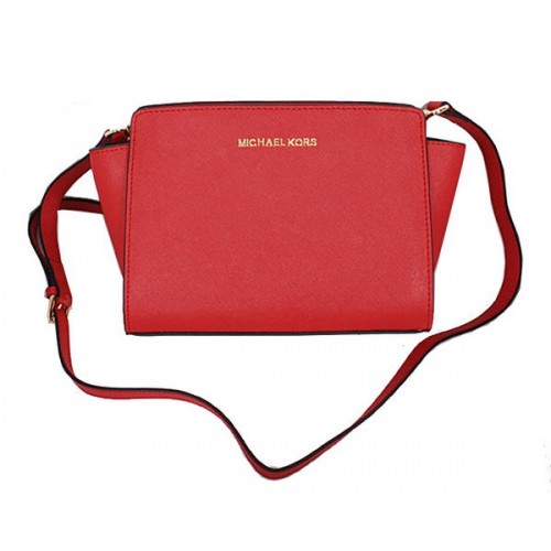 Michael Kors Mini Selma Messenger Bag MK8710 Rouge