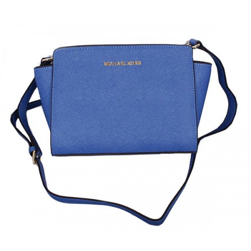 Michael Kors Mini Selma Messenger Bag MK8710 Bleu Royal