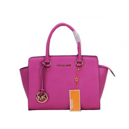 Michael Kors Selma Sac Original Cuir MK1867 Pêche