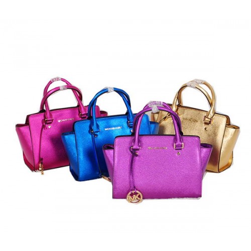 Michael Kors Sac Selma Cuir Brillant MK0513