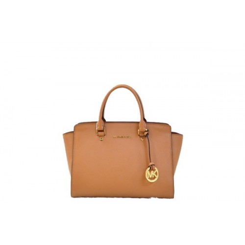 Michael Kors Selma Top-Zip Cartable Sac 1900 Marron