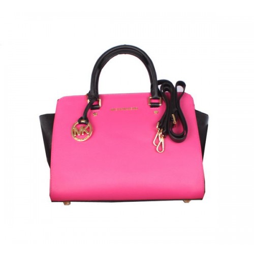 Michael Kors Selma Top-Zip Cartable MK115 Rose&Noir