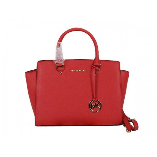 Michael Kors Selma Top-Zip Cartable MK8700 Rouge