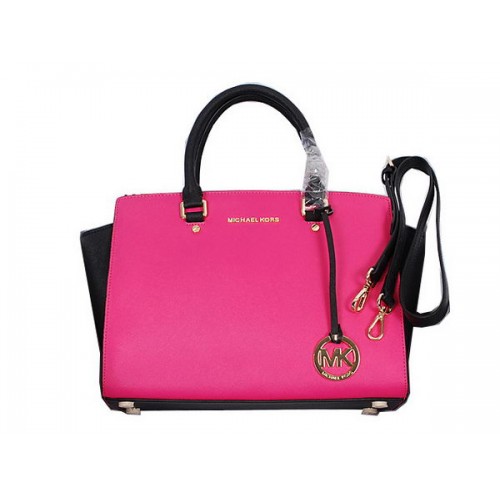 Michael Kors Selma Top-Zip Sacoche MK8700 Rose&Noir