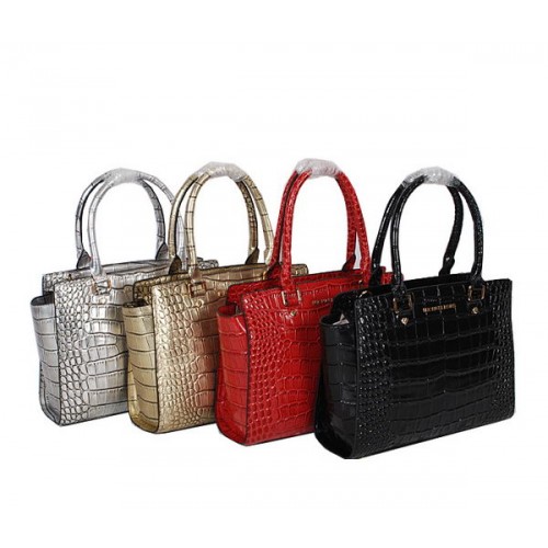 Michael Kors Selma Top-Zip Cartable MK9558 Croco Cuir