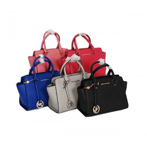 Michael Kors Selma Top-Zip Cartable Sac Original Cuir MK6280