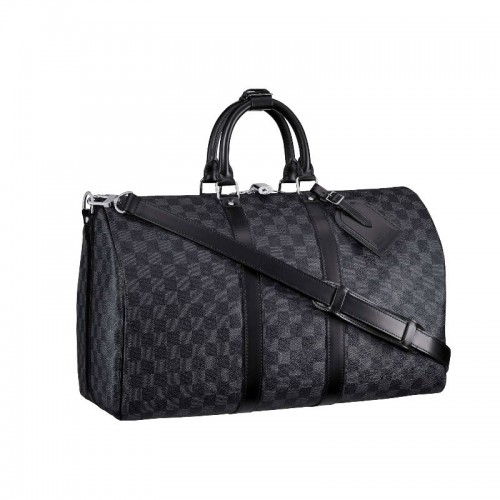 Louis Vuitton Damier Graphite Toile Keepall 45 Sangle N41418