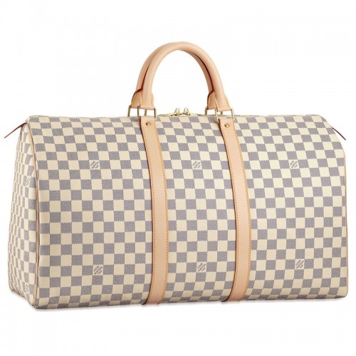 Louis Vuitton Damier Azur Toile Keepall 50 N41430